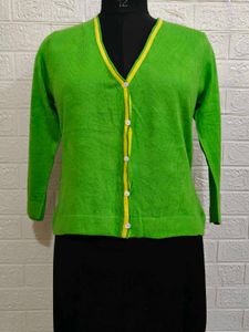 Green Vintage Cardigan