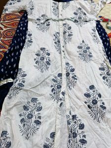 Elegant Floral Kurta Pallazo Set