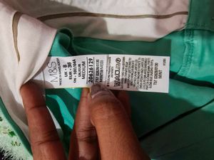 Rama Green slim pants