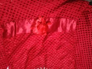 Elegant Red Ethnic Gown