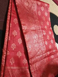 Elegant Red Saree