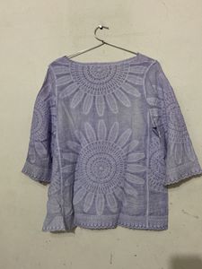 Purple Light Weight Top