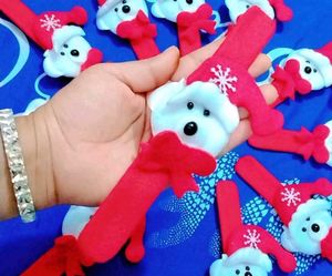 2 Christmas Santa Hand Band