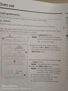 Samsung 23L Auto Cook Oven