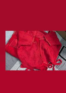 Red Heavy Saree..