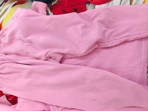 Pink and mehroon Night suit