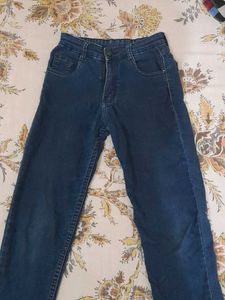 Dark Blue Denim Jeans