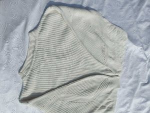 H&amp;m Cream Knit Pullover