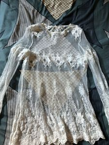 Lace Sheer Top