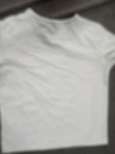 White Basic Tee