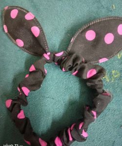 Bunny Ear Hair Tie Set –4