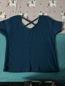 Cross Strap Style Crop Top