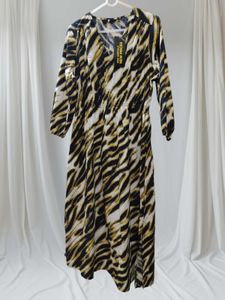Animal Print Midi Dress