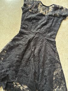 Black Net Dress