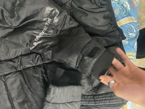 Black Padded Winter Jacket