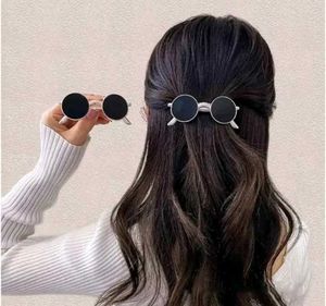 Round Sunglasses Hair Clips