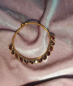 Gold Tone Nose Ring