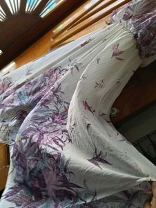 Floral Print Spaghetti Strap Dress
