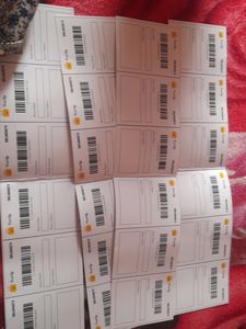 24 shipping labels in all india