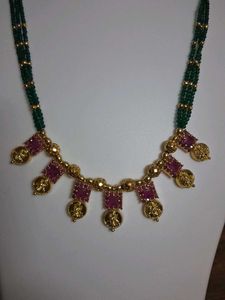 Green Crystal Mala