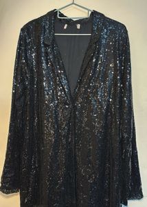 Sparkling Sequin Party Blazer