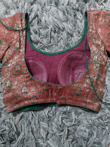 Banarasi Blouse..multi Colored