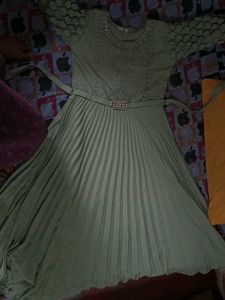 Elegant Sage Green Dress