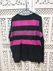 🎀Imported Striped Long Sleeve Knitted Top D