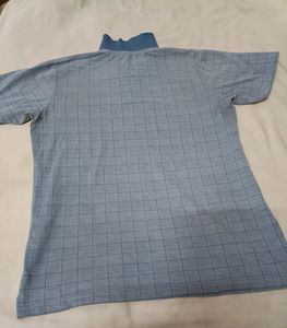 Polo Swathe Play Branded T Shirt For Men(Light Sky Blue Original Color)