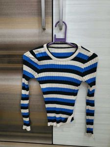 multicolored stretchable top