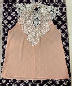 Peach Coloured Party Top From USA