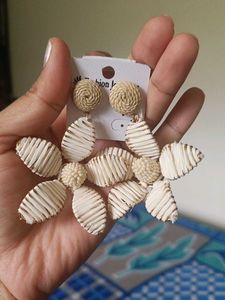 White Boho Earrings♥️🤍♥️🤍♥️