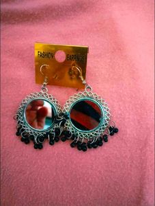 Combo Of  Earrings and Scrunchie