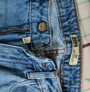 Straight fit , Blue Denim Jeans