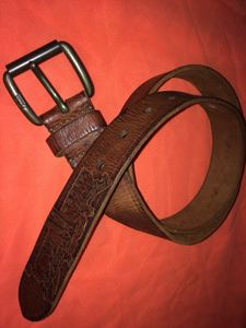 Levi’s Men OG Brown Leather Belt