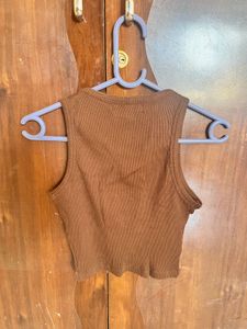 Brown Tank Top