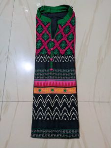 Pure Cotton Embroidery Kutra