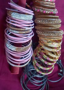 Hyderabadi Pack Of 7 Sets Bangles Set