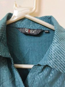 Blue Striped Shirt