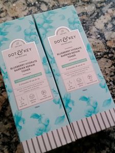 Dot &amp; Key Rice Water Hydrating Toner With Hyaluronic |Rice Water Toner For Dry Skin, Sensitive Skin &amp; Oily Skin |Alcohol-Free
