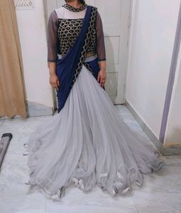 It&#39;s A Engagement  Heavy Flared Gown Beautiful