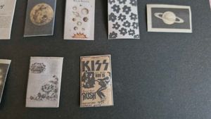 25 PCs Of Black And White Journal Stickers