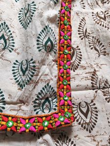 Embroidered Frock Leggings Dupatta Set