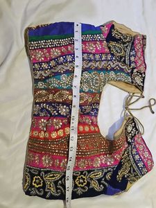 Embroidered Ethnic Blouse Heavy