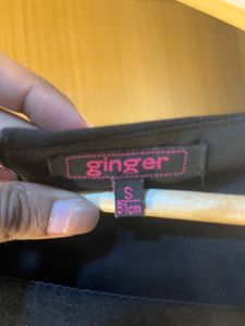Ginger Black Woman Top