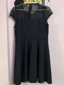 HM- navy Blue Party Wear