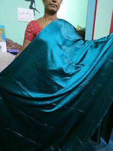 Elegant Teal Saree