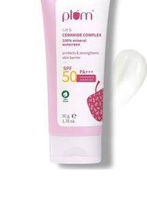 Plum Oat & Ceramide Complex Mineral Sunscreen SPF