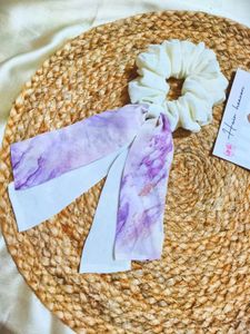 Duo Long Tail Scrunchie