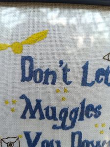 Embroidered Harry Potter Frame